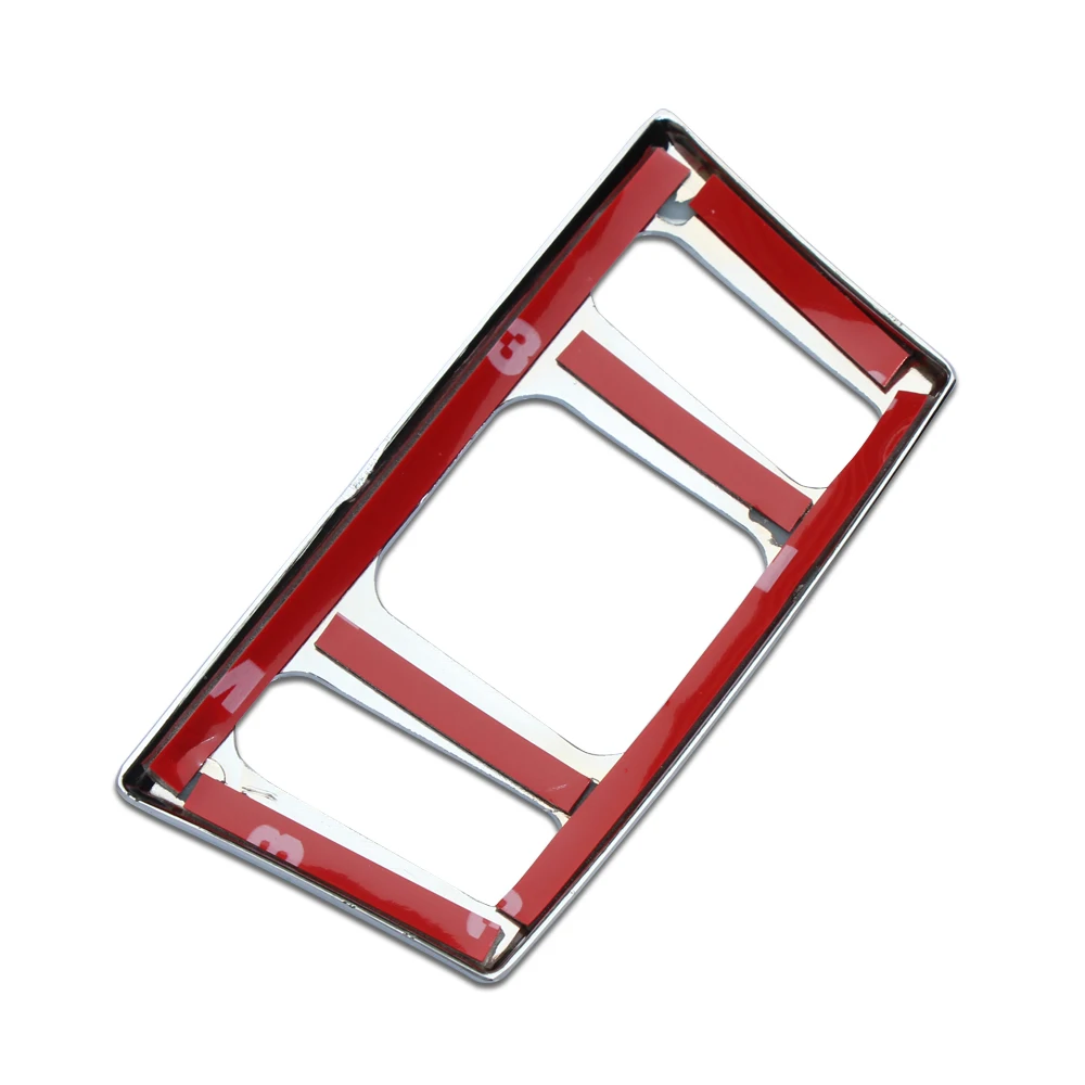 Матовая хромированная панель переменного тока переключатель воздуха сигнальная