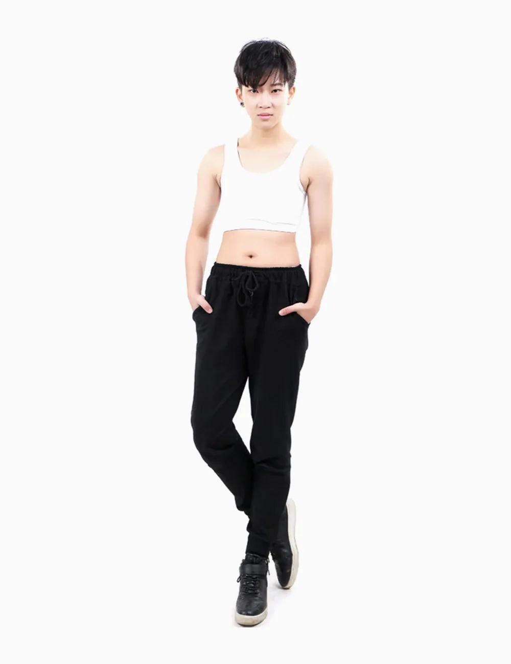 Корсет грудь связующее нижнее белье топы Tomboy бинты Binder Транс дышащие боковые крюк бюстье Бюстгальтер Связывание бюст
