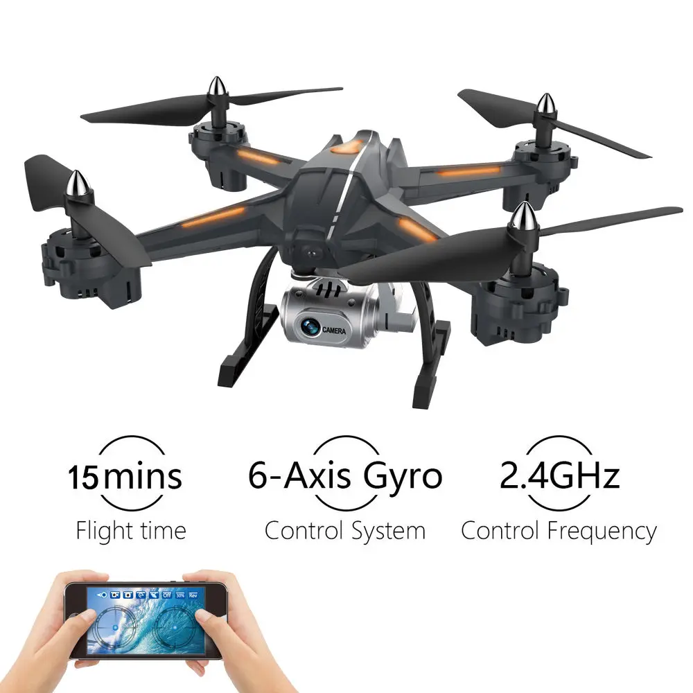 HD real-time camera XY-S5 Радиоуправляемый Дрон игрушка 2,4G Квадрокоптер Wifi FPV HD камера дроны в реальном времени 4CH вертолет легко управляемые игрушки - Цвет: HD real-time camera