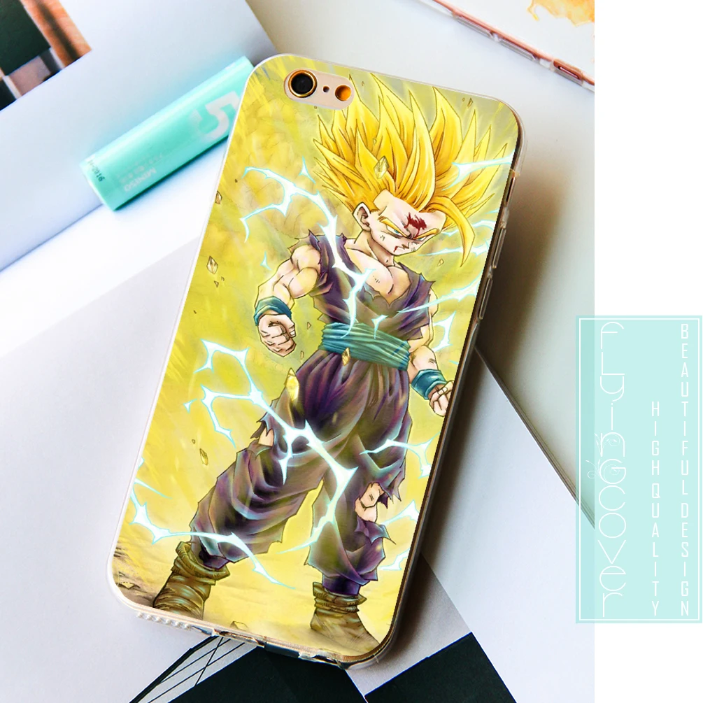 Coque аниме Dragon Ball Гоку Фриза мягкие силиконовые чехлы для телефонов iPhone XS Max XR X 7 8 6 S