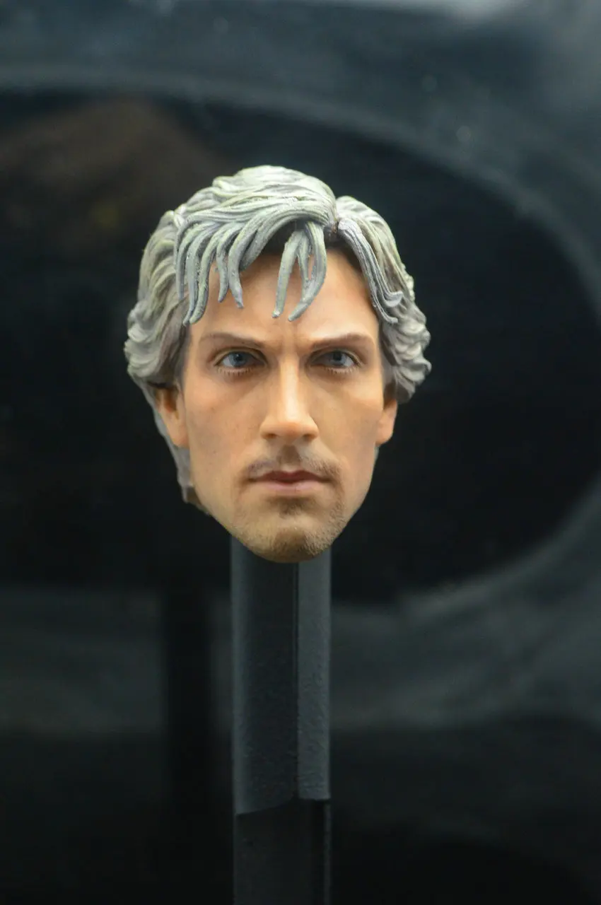 Пользовательские 1/6 QuickSilver Аарон Джонсон голова лепить для горячие игрушки фигура тела