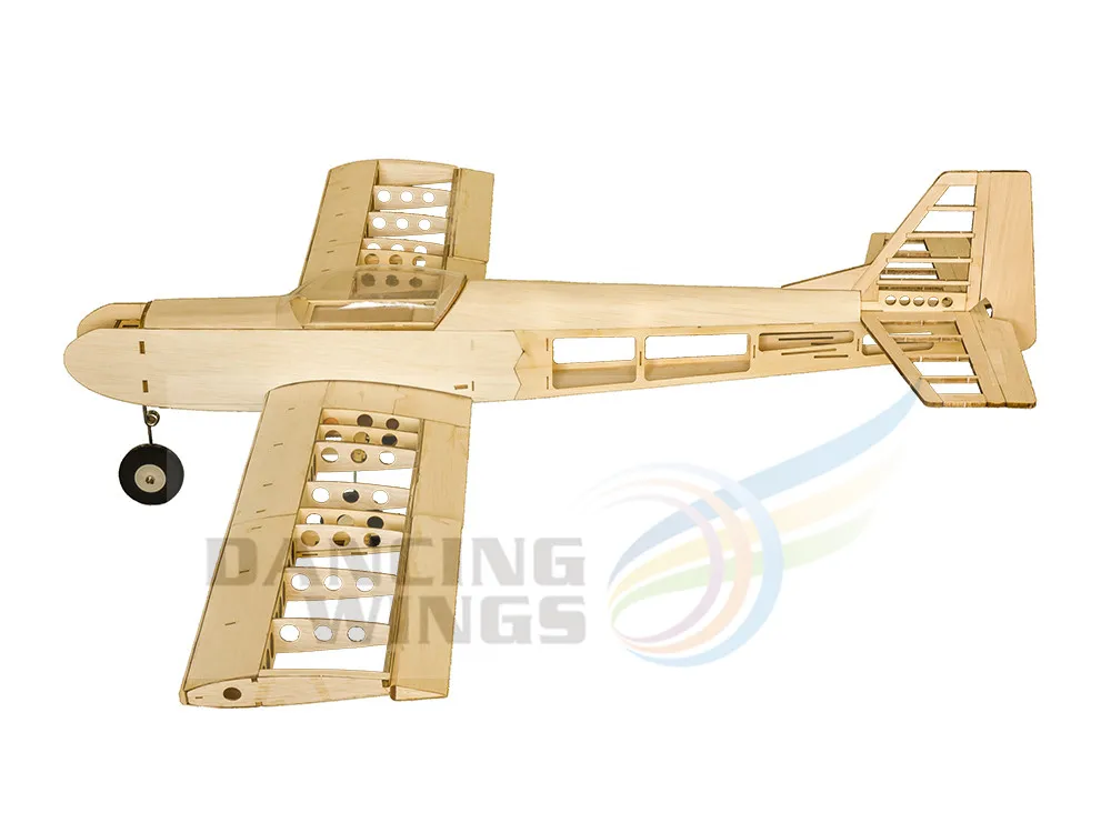 Радиоуправляемая модель самолета Balsawood Aeromodelling лазерная резка EP мощность размах крыльев 1,4 м тренировочный самолет T30