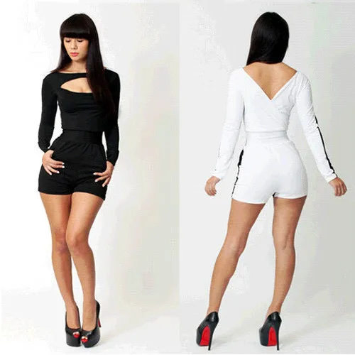 

Bodycon Jumpsuits Free Shipping!! Promotion! New Summer Ladies classy Jumpsuit 3S2246/7 fashion sexy clubwear