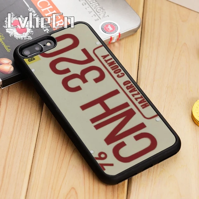 LvheCn чехол для телефона с номерным знаком дукеры гамащерицы iPhone 5 6s 7 8 plus 11 12 Pro X XR XS