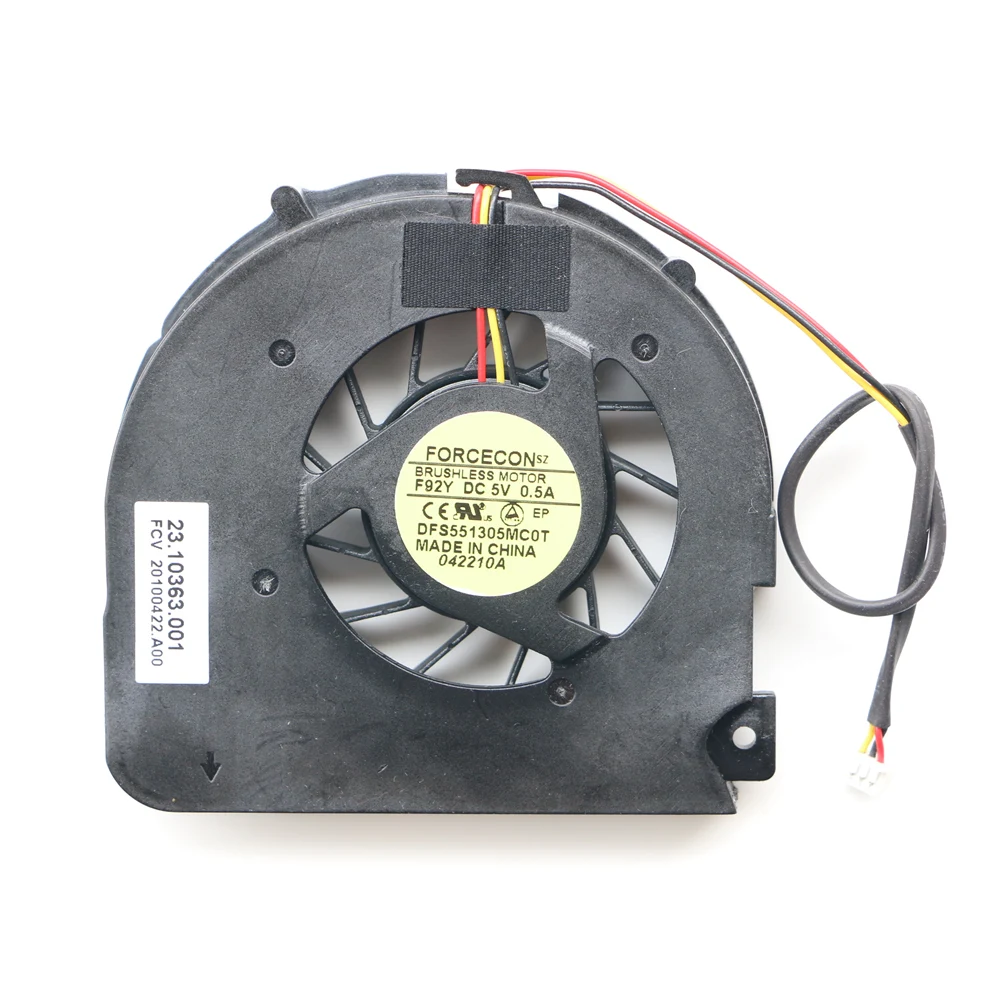 Новый вентилятор ЦП для Gateway NV52 NV5204C NV5207U NV5209C NV5214U MS2274 Вентилятор охлаждения