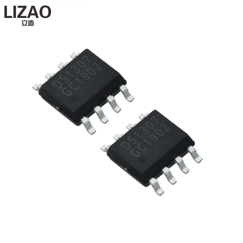 10 шт. DS1307 DS1307Z SOP 8 RTC серийный 512K I2C часы в реальном времени IC хороший китайский