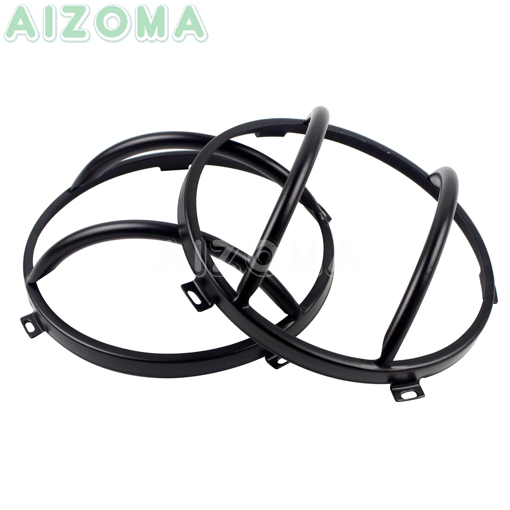 7 дюймов защита фар для Jeep Wrangler JK 2 двери и неограниченное количество 4 2007-2017