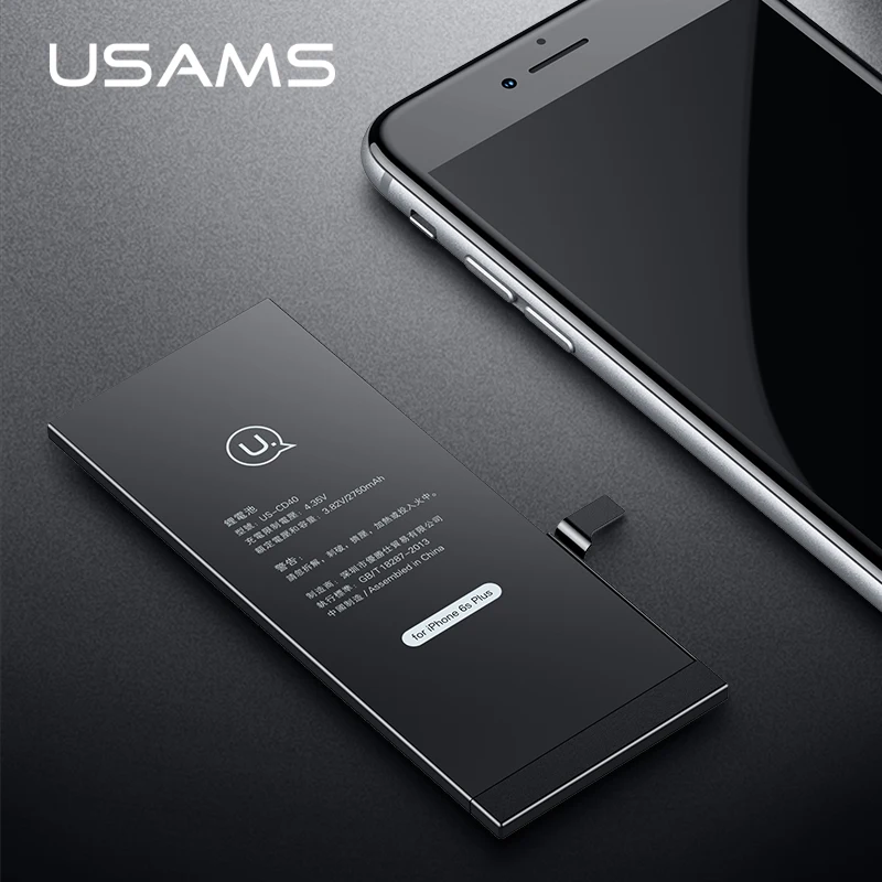 Для iPhone 6 S Plus Батарея USAMS оригинал для iPhone6S плюс батарея мобильного телефона