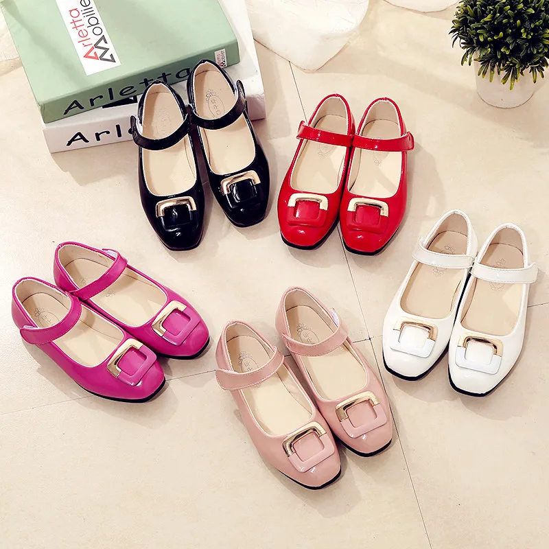 Туфли детские из искусственной кожи весна-осень 2019 |