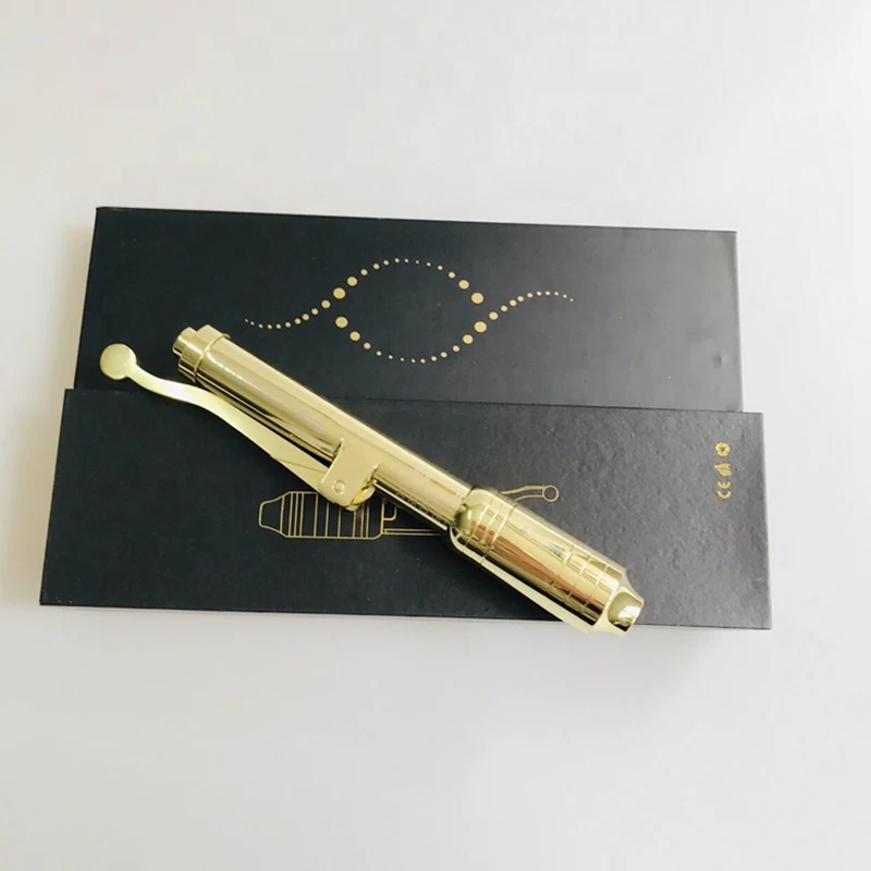 0.3ml Hyaluronic Pen 0,3 мл 24 К золотой высокого давления Гиалуроновая кислота ручка высокой плотности Металл для против морщин гиалуронико ручка распылитель гиалурон ручка - Номер модели: 0.3ml Hyaluronic Pen