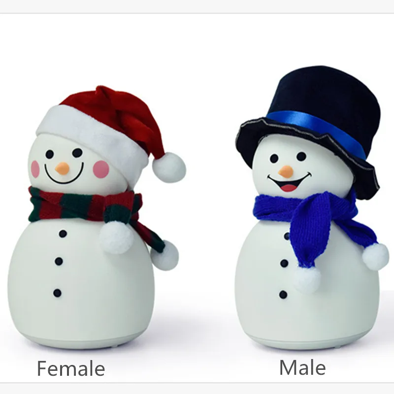 Фото RGB Snowman Silicone Led Night Light Carton USB rechargeable Atmosphere Lamps For Holiday Party Children Bedroom Лампы и освещение RGB Snowman Silicone Led Night Light Carton USB rechargeable Atmosphere Lamps For Holiday Party Children Bedroom Лампы и освещение