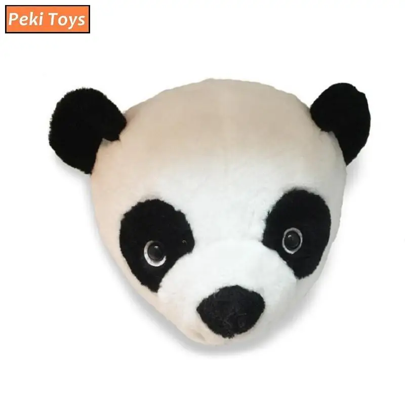 Cute Animals Deer Elephant Panda Fox Wall Mount Hang Artwork Plush Doll Nordic Kids Room Kindergarten Decor Toys Photo Props | Игрушки и