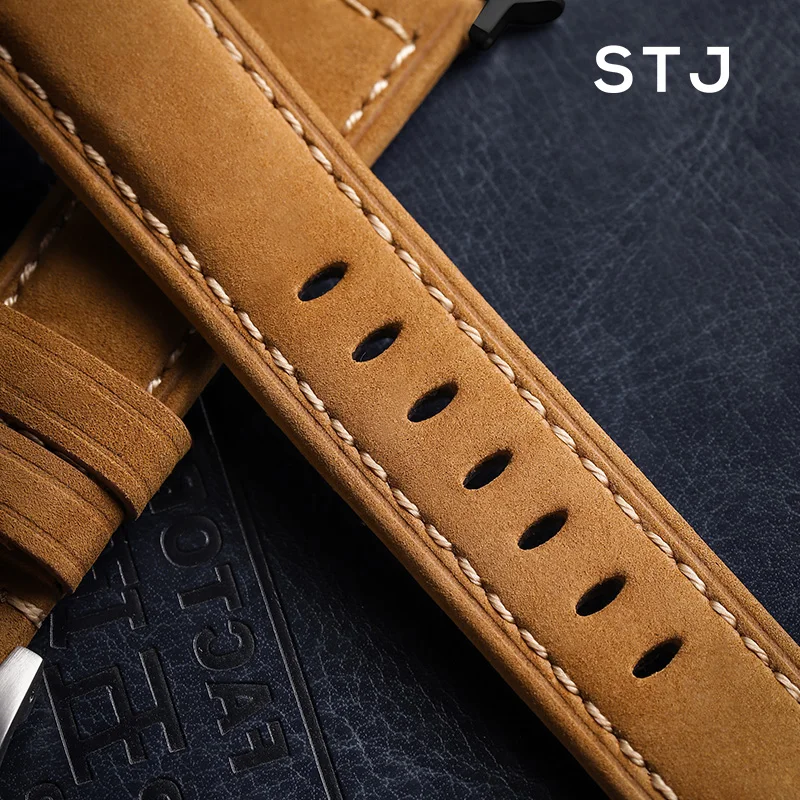 Ремешок для часов STJ из воловьей кожи Apple Watch 42 мм 38 и Series 4 3 2 1 ремешок iWatch 44 40 |