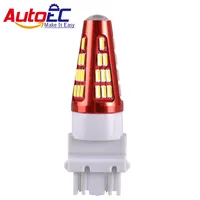 AutoEC 50x T25 3157 48SMD 3014 Reverse Brake Turn Tail Back Up LED Light Bulb White Lamp DC12V #LE22