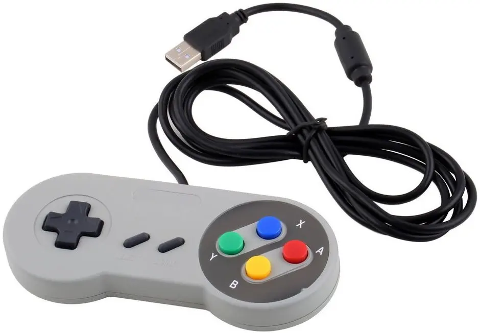 1 шт. USB проводной подключи и играй игровой контроллер геймпад джойстик для SNES