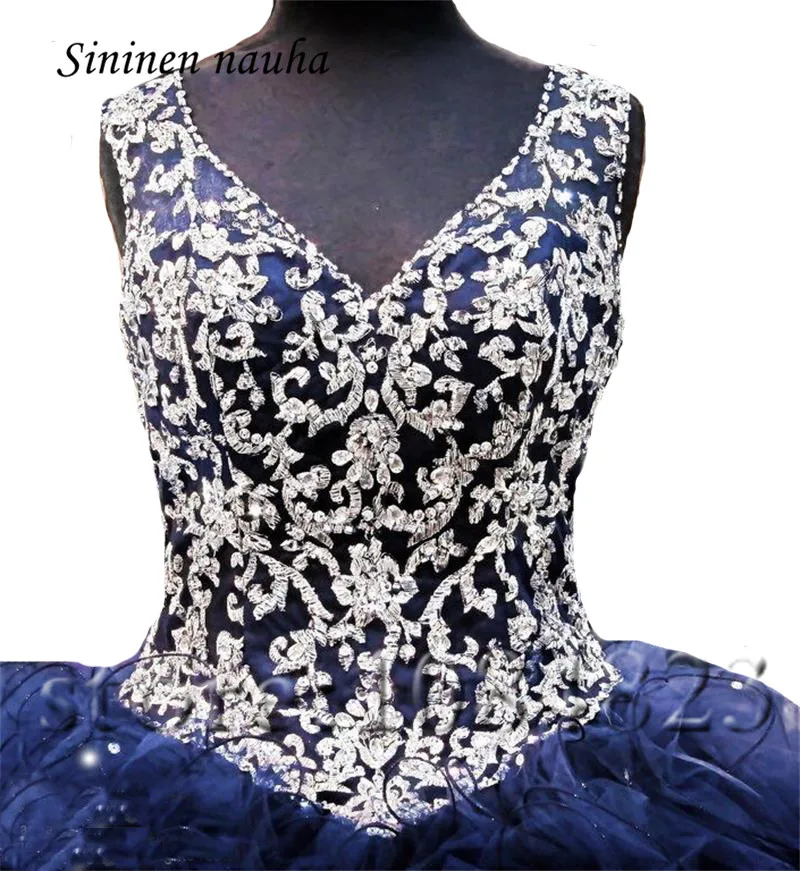 Quinceanera/платья для выпускного вечера бальное платье из органзы с v образным