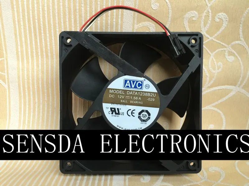 Бесплатная доставка оригинальный для AVC новый 12038 DC12V 1.56A DATA1238B2U большой воздушный