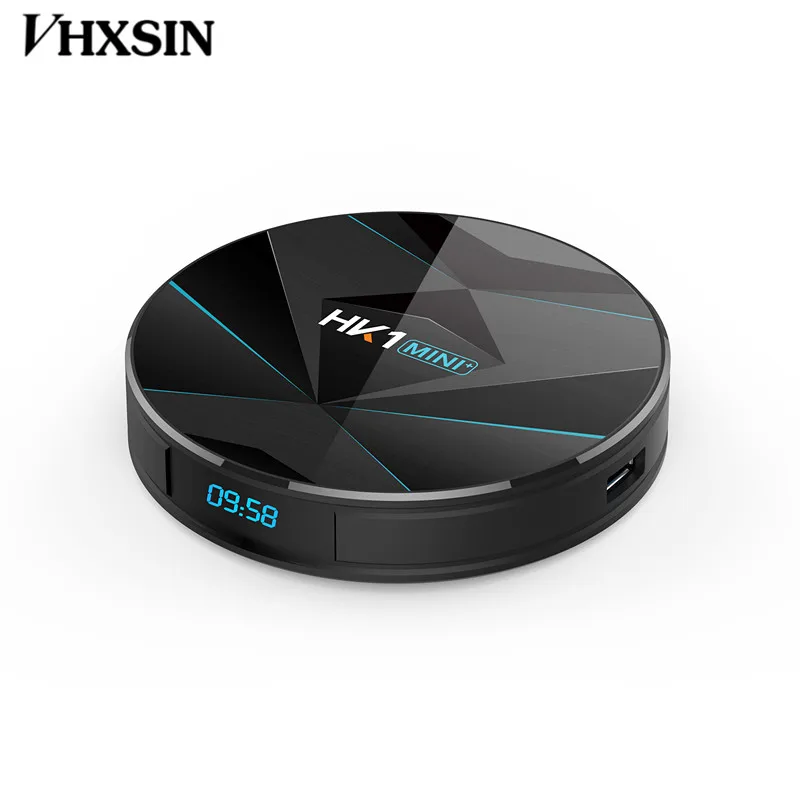 ТВ приставка VHXSIN 20 шт./лот HK1 MINI plus Android 9 0 4 Гб 64 Rockchip RK3318 USB3.0 1080P H.265 4K 60fps Youtube