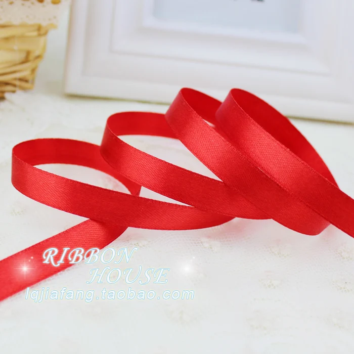 (25 yards/roll) 1/2&quot (12mm) Single Face Satin Ribbon Webbing Decoration Gift Christmas Ribbons Party DIY ribbons 22meters/lot | Дом и сад