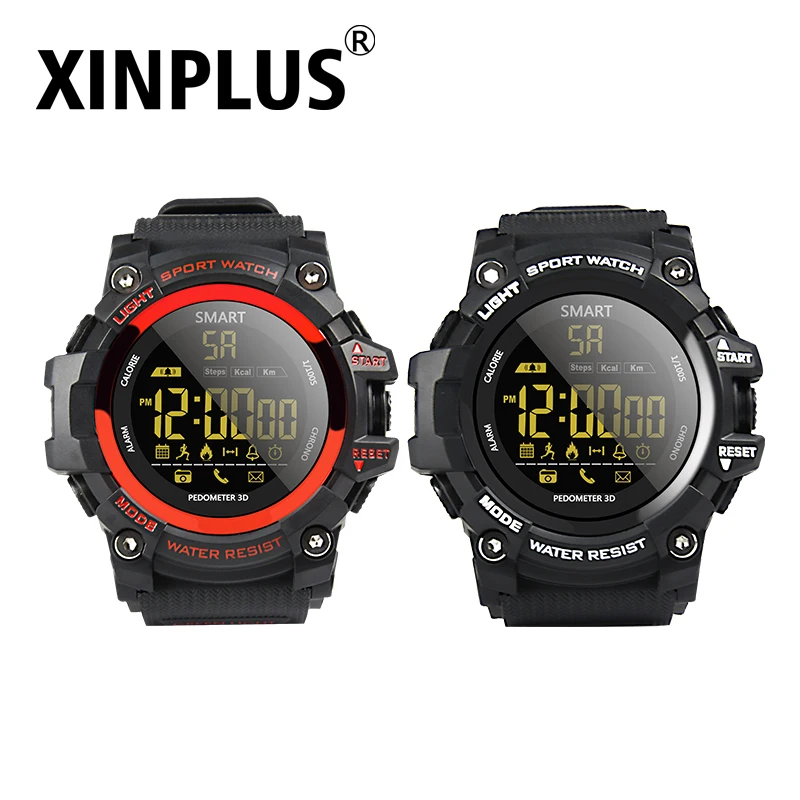 XinPlus T1 Смарт часы Водонепроницаемый IP68 монитор сердечного ритма парня Часы Bluetooth 4