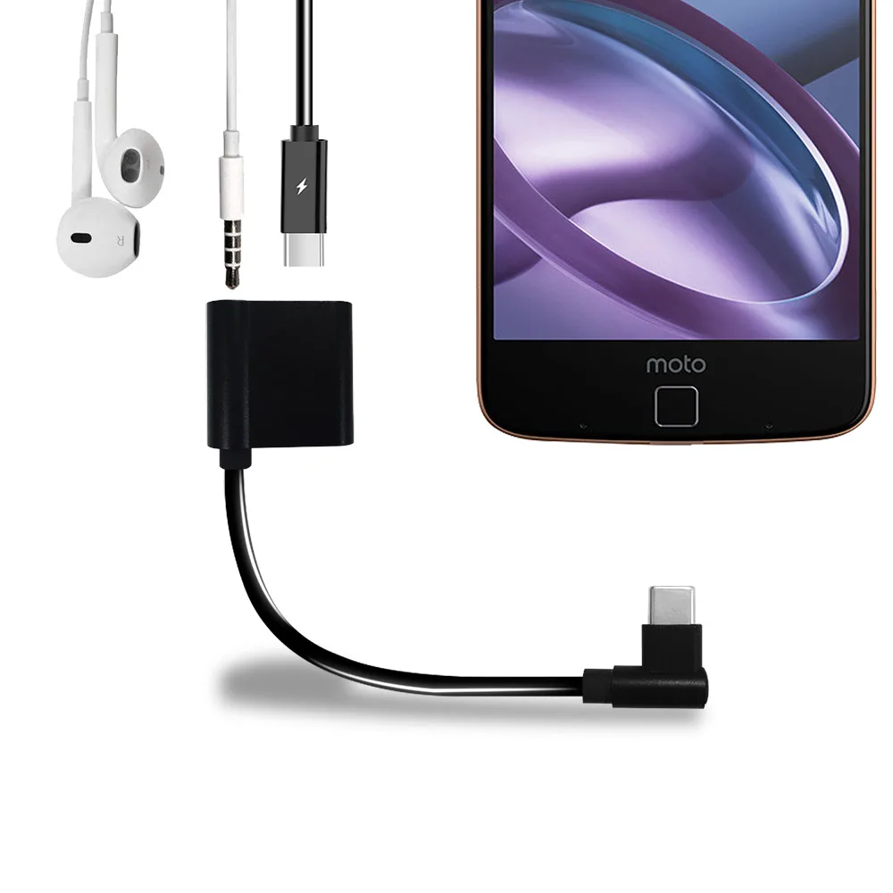 Адаптер для наушников ACCGUYS Type C аудиокабель Aux адаптер USB C-3 5 мм разъем Xiaomi 6 Huawei без