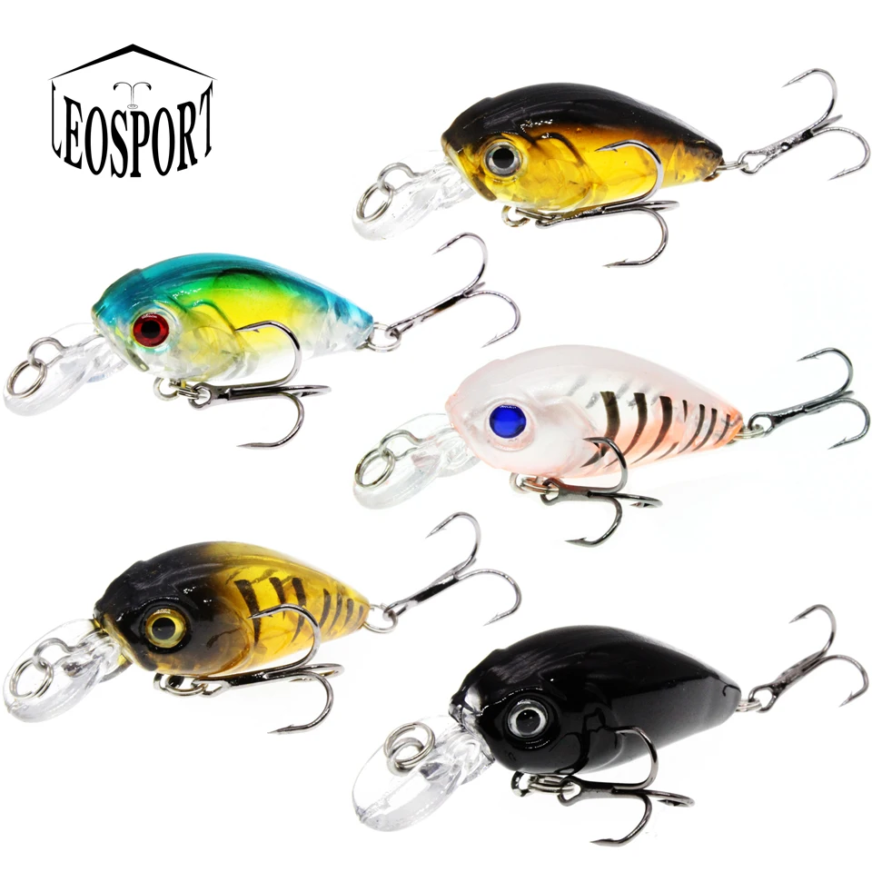 LEOSPORT Новинка 1 шт. 4 5 см/4 г лазерная жесткая рукоятка рыболовная приманка