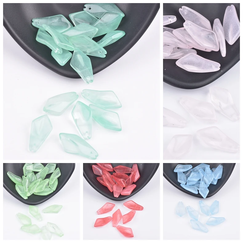 XIYU 5pcs/lot Diy Jewelry Accessories Glass Earrings Bracelet Supplies Hair Ornament Making | Findings &amp Components