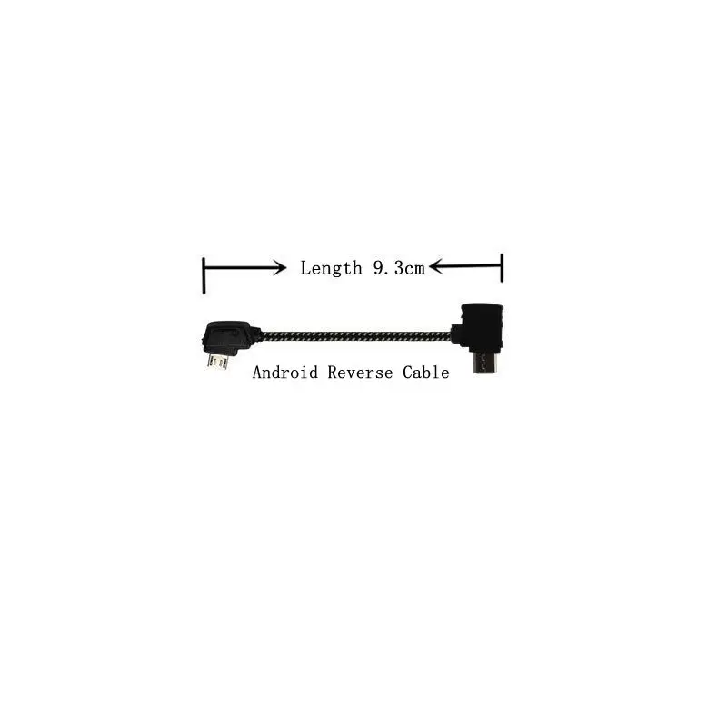 Android Reverse 9.3 Беспилотный пульт дистанционного управления IOS type-c кабель Android Micro USB линия передачи данных для DJI Mavic 2 Pro мобильный телефон планшет передача провода - Цвет: Android Reverse 9.3
