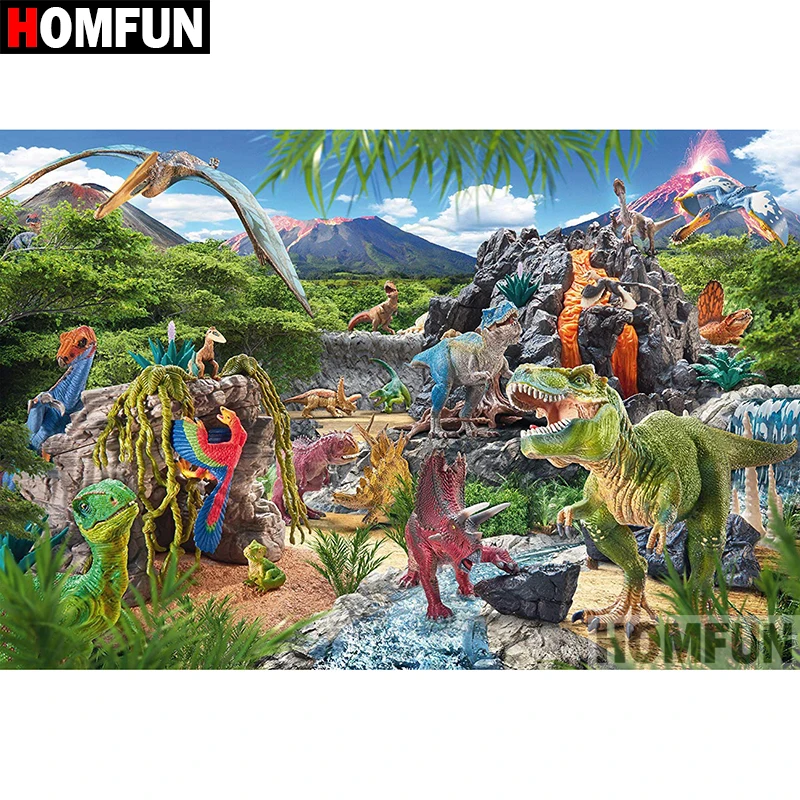 Алмазная 5D картина HOMFUN сделай сам с полными квадратными/круглыми стразами