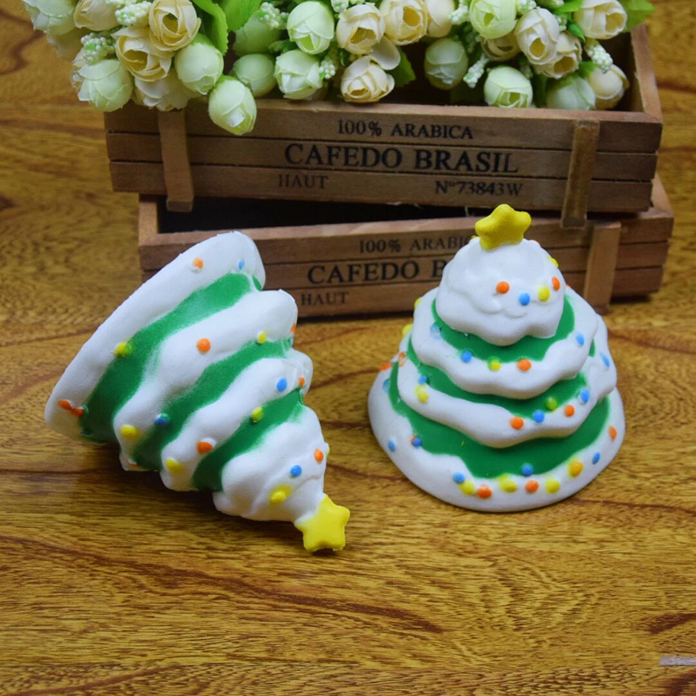 Squishies Рождество дерево ароматизированный мягкий медленный нарастающее при