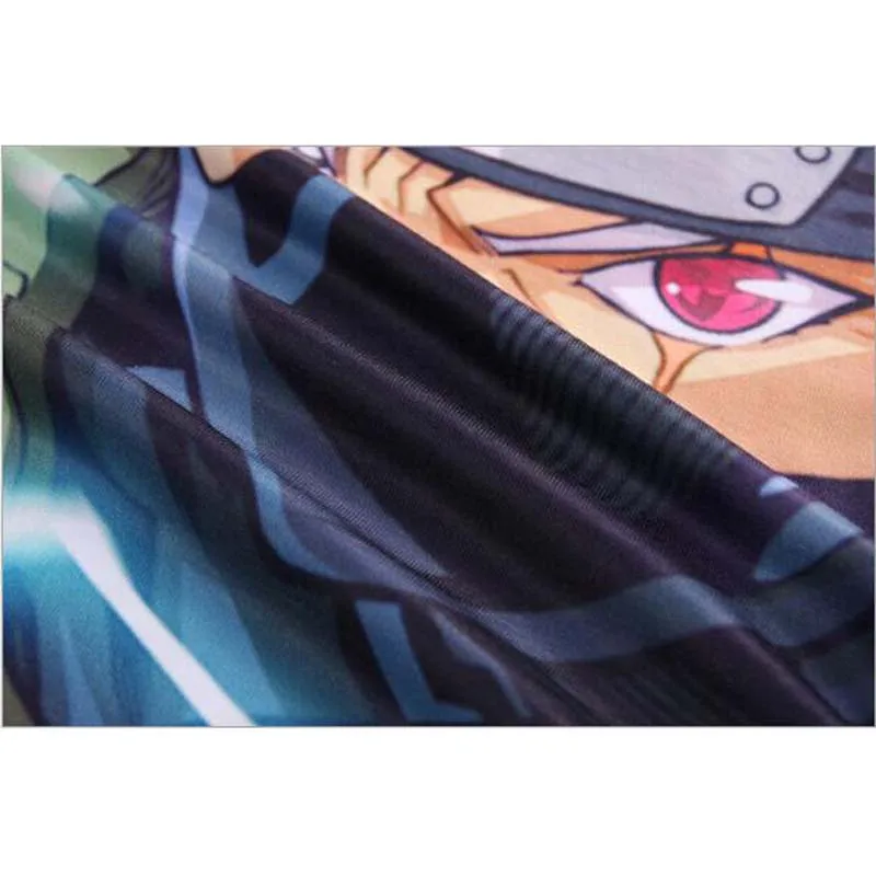Футболка с 3D-принтом King Naruto для мальчиков-подростков весна-лето одежда