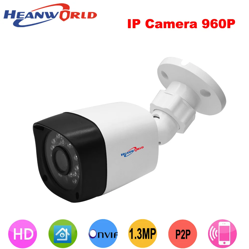 Heanworld hd ip камера 1 3 МП наружная безопасности 960p широкоугольный объектив