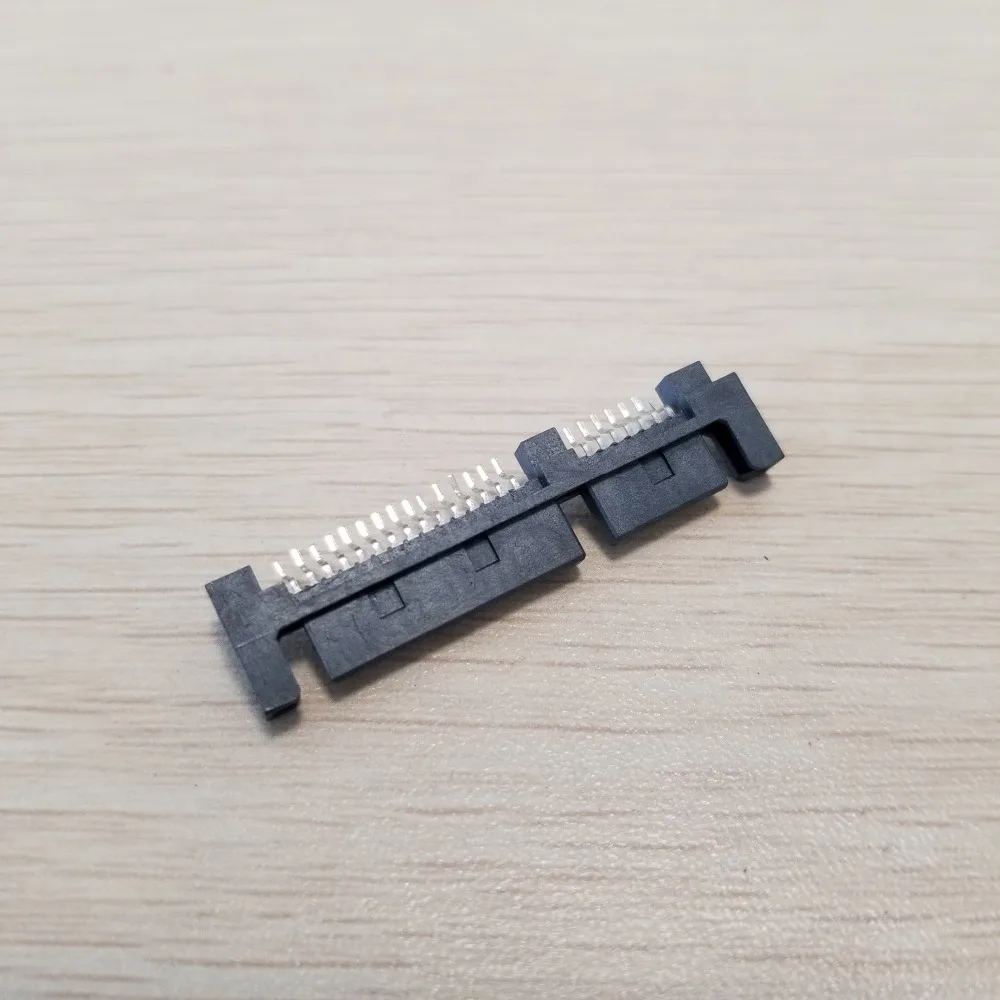 5 шт. SATA жесткий диск 90 градусов интерфейс SMT разъем 7Pin 15Pin 22Pin PCB в верхней части H: 1 4