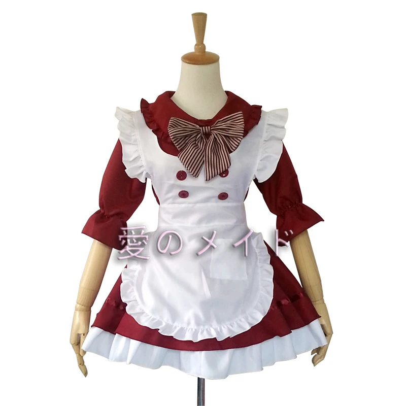 Женское платье горничной KIGUCOS милое Привлекательное |