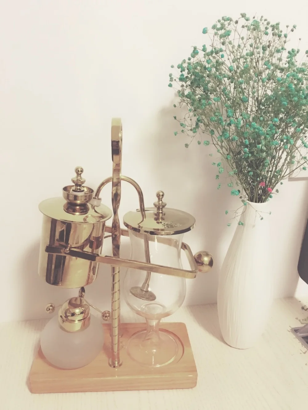 

Belgium royal coffee maker/vacuum coffee pot /Tea pot with top quality ,Balancing syphon coffee maker