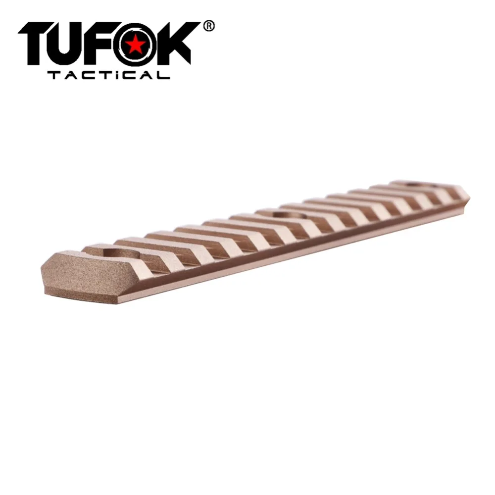 TuFok Keymod 13 слотов супер низкий профиль рельсовая секция ультратонкий Picatinny