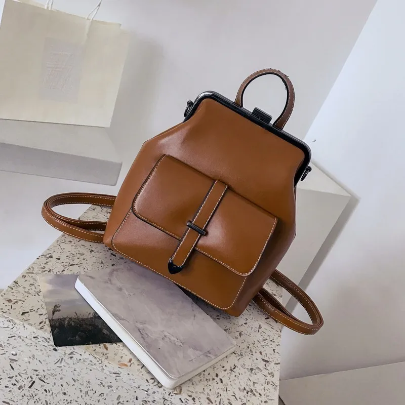 Женские рюкзаки Sac A Dos Femme, винтажный рюкзак, школьные сумки для девочек, вместительный рюкзак с твердой спинкой, женский рюкзак