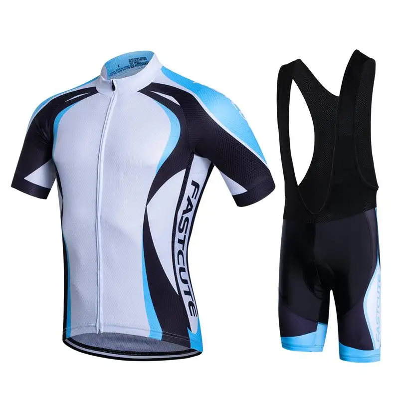 FASTCUTE Custom Design Cycling Clothes Ciclismo Roupa Maillot Short Sleeve Summer Men/ Women Jersey Bib Shorts Set Padd | Спорт и