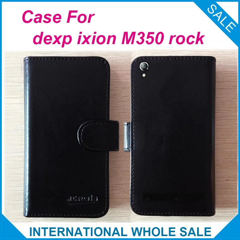 Лидер продаж! Чехол dexp ixion M350 rock 6 цветов высокое качество модный флип-чехол для