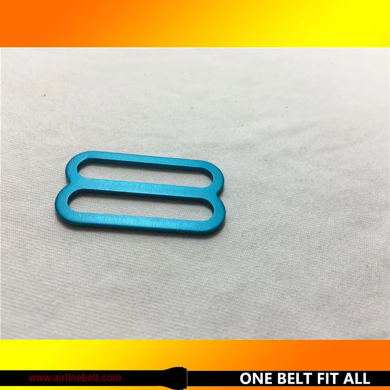 Нержавеющий 38 мм ширина лямки ремня Металлические бегунок безопасное сидение