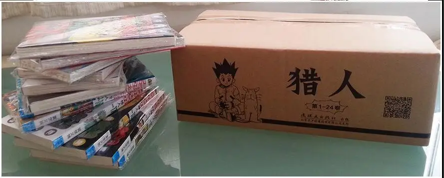 33 книжки HUNTER X Yoshihiro Togashi фантазия манга комикс Книжка Полный японский
