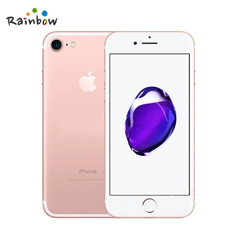 Apple iPhone 7 IOS четырехъядерный 2 Гб ОЗУ 12,0 МП камера 4K видео 4G LTE мобильный телефон с отпечатком пальца Touch ID