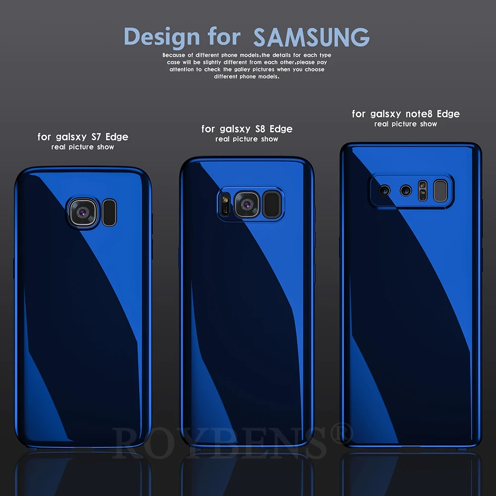 Для Samsung Galaxy S8 Шикарный чехол с глянцевой поверхностью 360 градусов Полная защита