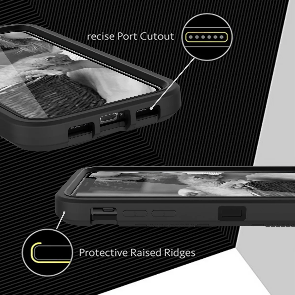 Грандевер 2 в 1, тяжелый защитный чехол для Iphone X, чехол C2, жесткий черный, розовый, золотой, красный, задняя крышка для Iphone X, чехол-подставка