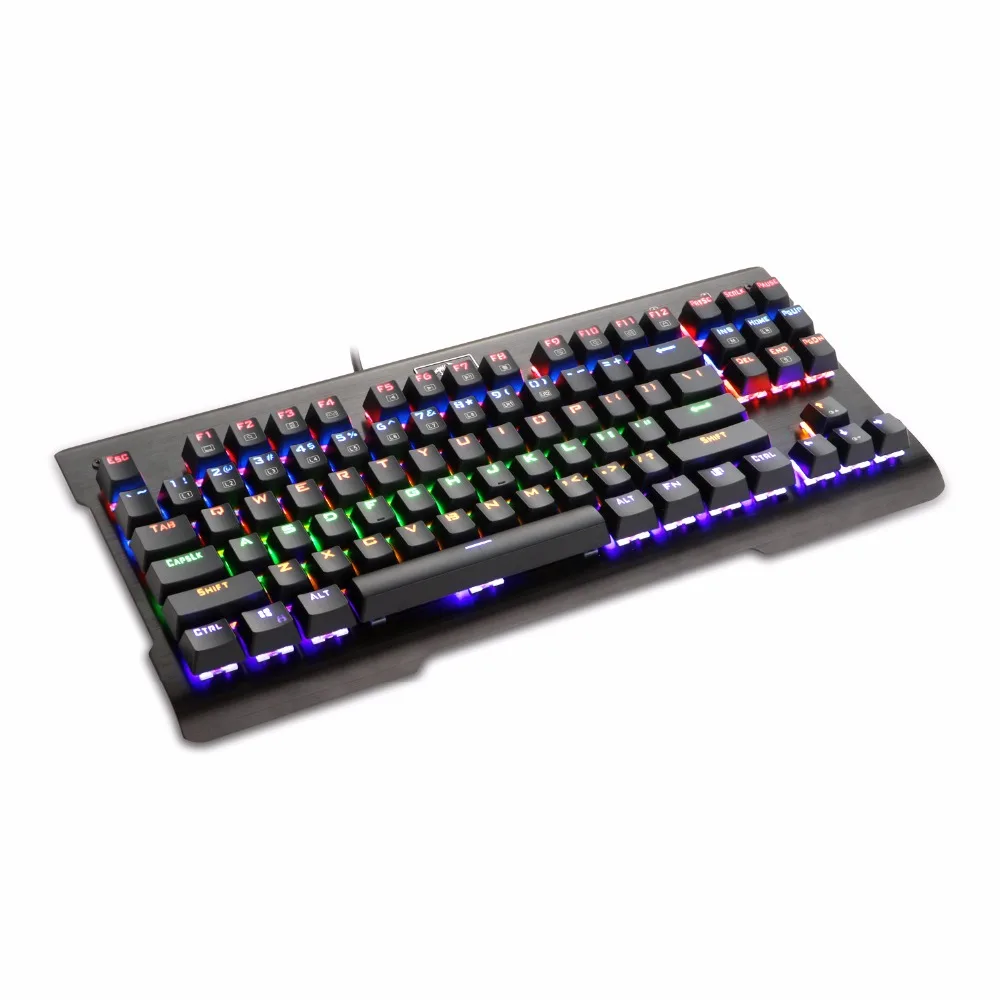 Механическая клавиатура Redragon K561 TKL 87 Keys 7 цветов светодиодный с подсветкой