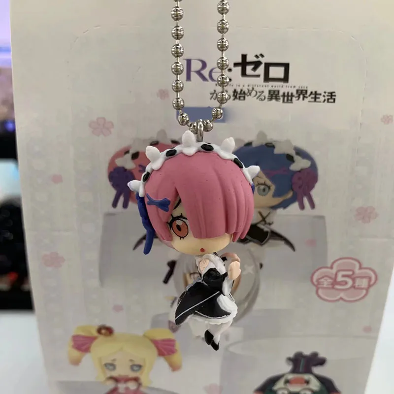 Re: жизнь в другом мире от Zero 5 шт./компл. мини фигурки 1/16 весы Ram Rem Emilia Beatrice ПВХ