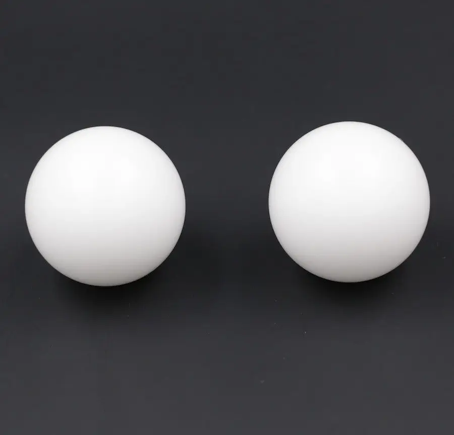 

44.45mm ( 1.75'' ) 2pcs Delrin Polyoxymethylene ( POM ) Solid Plastic Bearing Balls Precision Sphere