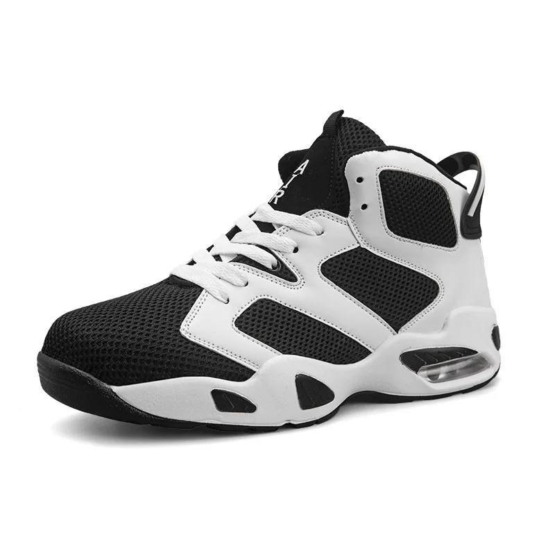 

High top basketball shoes men Boots breathable non slip sport shoes men air sole basketball sneakers shoes zapatillas baloncesto
