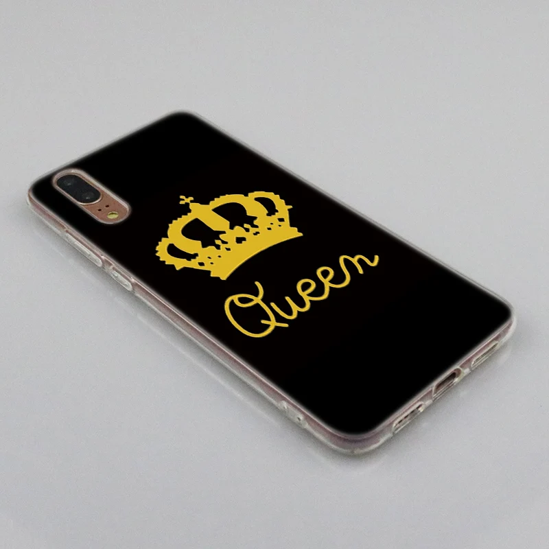 Чехол King Queen 01 Для Huawei P30 P20 P10 P9 P8 Lite 2017 Pro Mini PSmart 2019 Plus | Мобильные телефоны и
