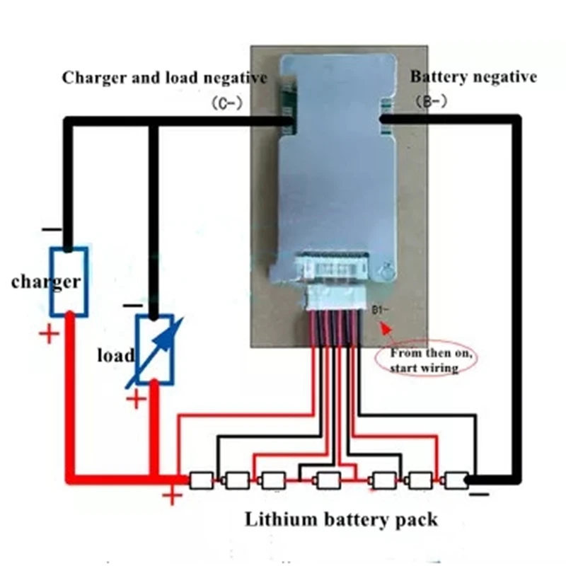 4S 12 V солнечный уличный свет литиевая батарея защитная доска литий-железо фосфат